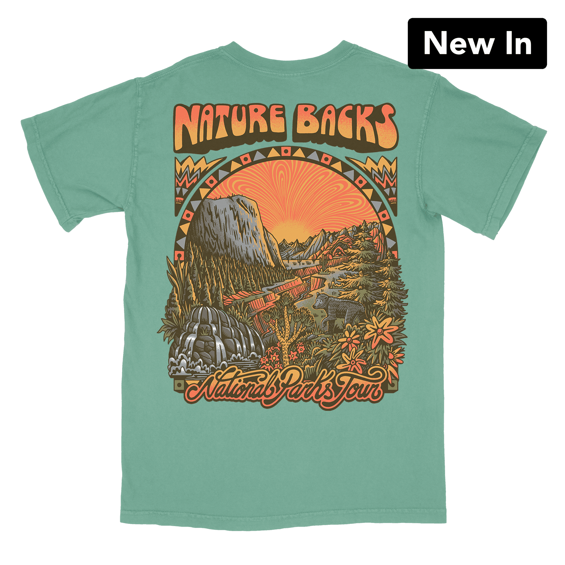 Vintage Nature purchases Backs T-Shirt