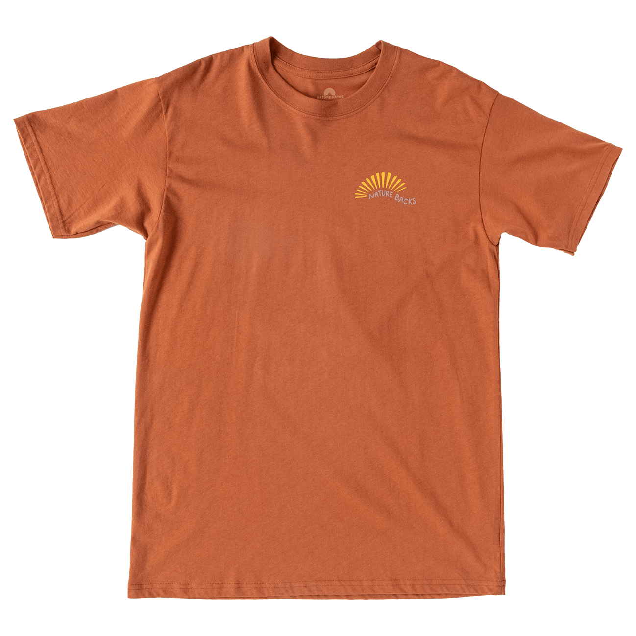 Nature Backs Limited Edition Short Sleeve 100% Organic Cotton T-Shirt | Limited Awaken Harvest Short Sleeve made with Eco-Friendly Fibers Sustainably made in the USA 