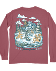 Snow Day Long Sleeve (Brick)