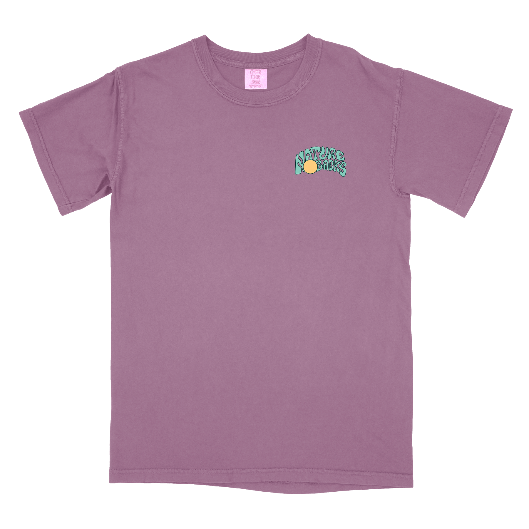 Nature Backs Comfort Colors Pura Berry Short Sleeve T-Shirt | Nature-Inspired Design on Ultra-Soft Fabric