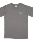 Nature Backs Comfort Colors Pura Charcoal Short Sleeve T-Shirt | Nature-Inspired Design on Ultra-Soft Fabric