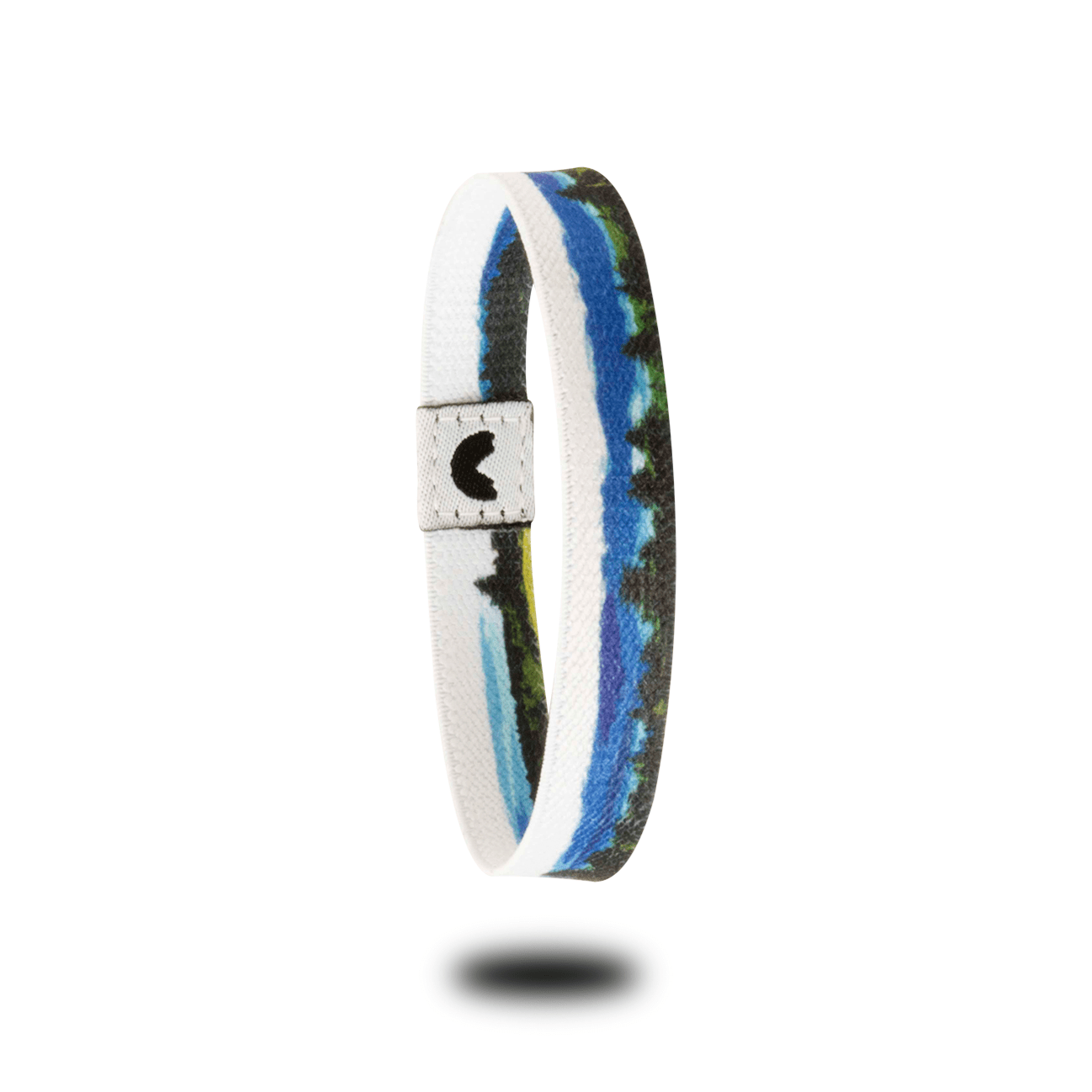 Nature Backs Flip-trip Bracelets | Olympic National Park inspired design on a Reversible Super Soft and Stretchy Elastic Bracelet 