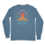 Nature Backs Comfort Colors Prism Fog Long Sleeve T-Shirt | Nature-Inspired Design on Ultra-Soft Fabric
