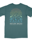 Nature Backs Comfort Colors Daybreak Spruce Short Sleeve T-Shirt | Nature-Inspired Design on Ultra-Soft Fabric