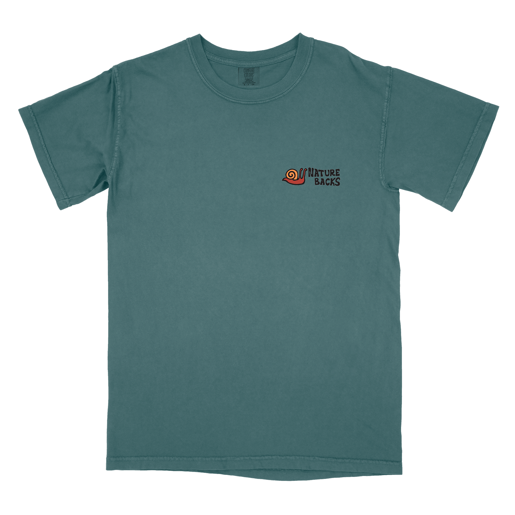 Nature Backs Comfort Colors Enchanted Spruce Short Sleeve T-Shirt | Nature-Inspired Design on Ultra-Soft Fabric