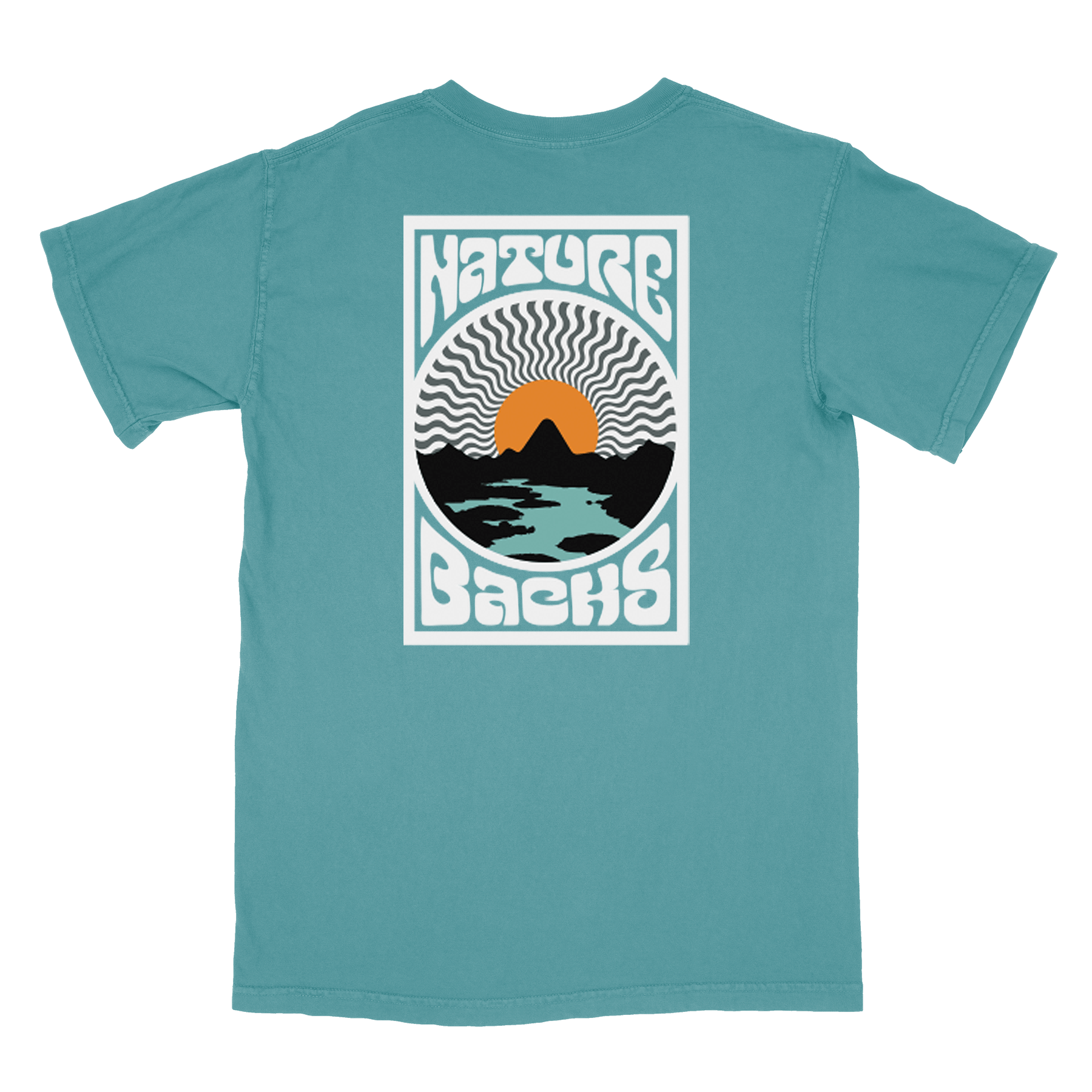 Nature Backs Comfort Colors Sublime Grove Short Sleeve T-Shirt | Nature-Inspired Design on Ultra-Soft Fabric