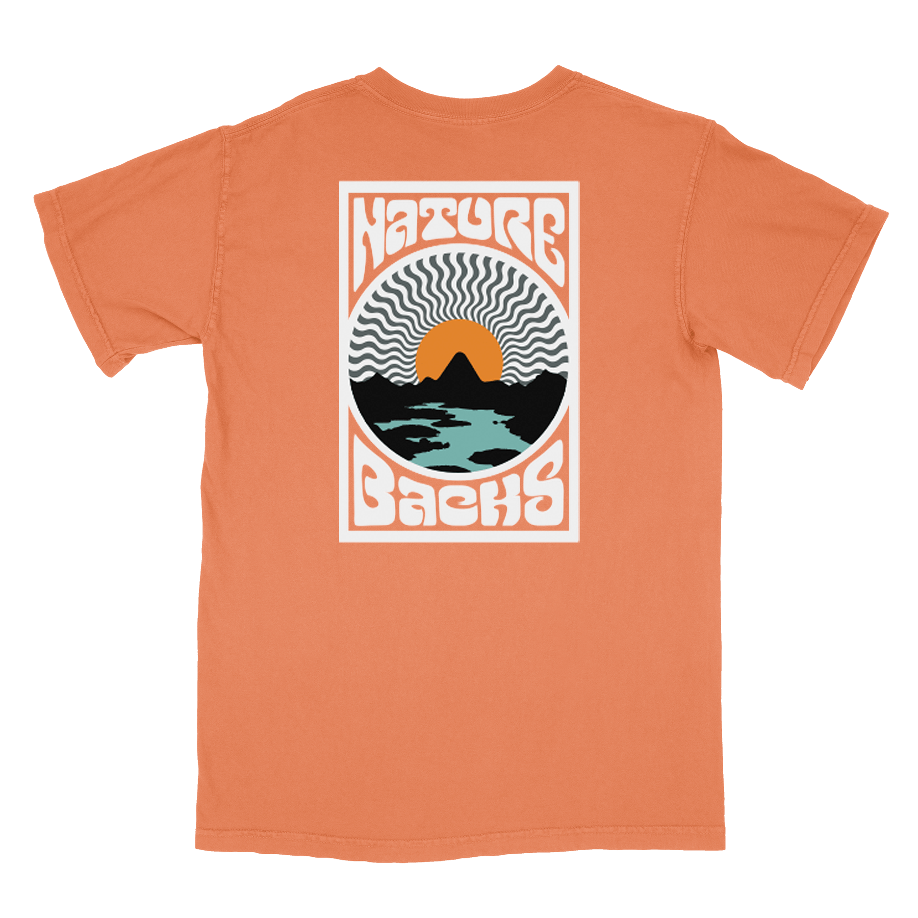 Nature Backs Comfort Colors Sublime Yam Short Sleeve T-Shirt | Nature-Inspired Design on Ultra-Soft Fabric