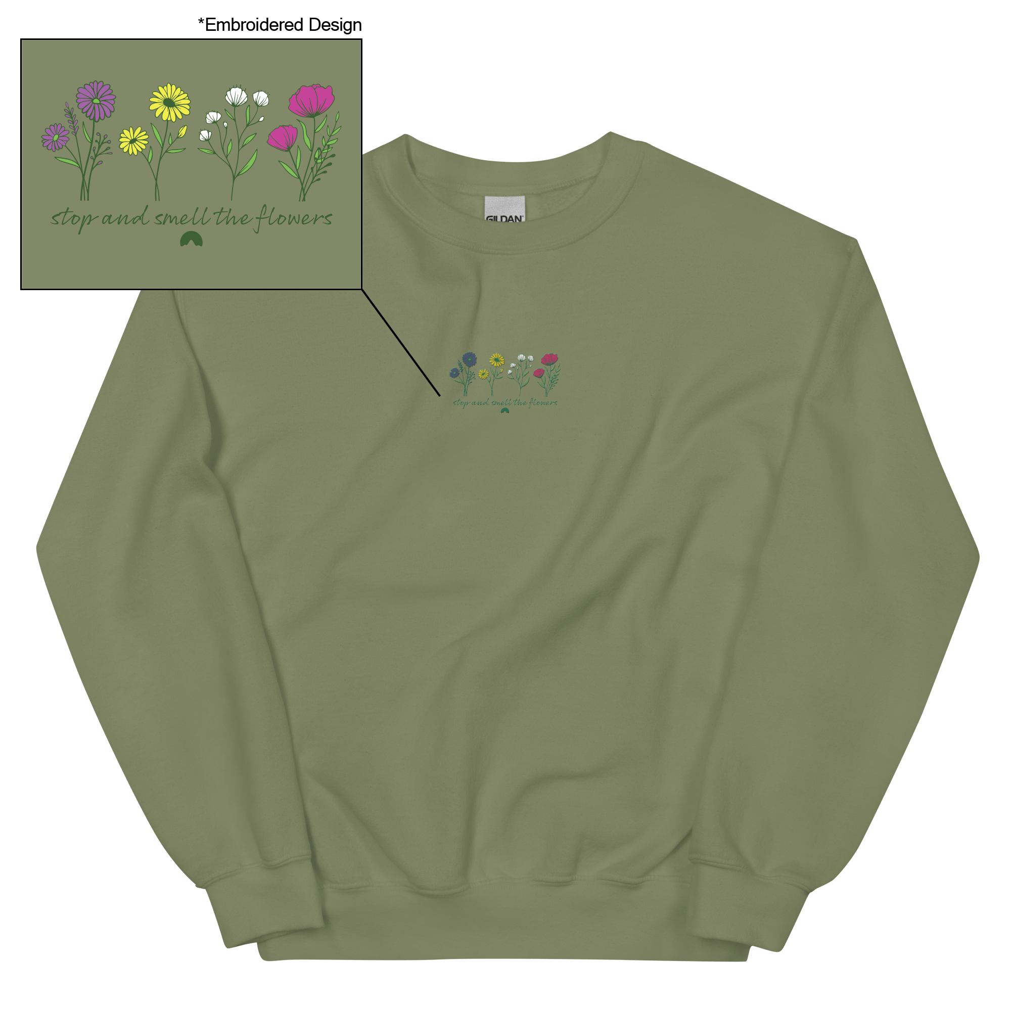 Smell the Flowers Sweatshirt