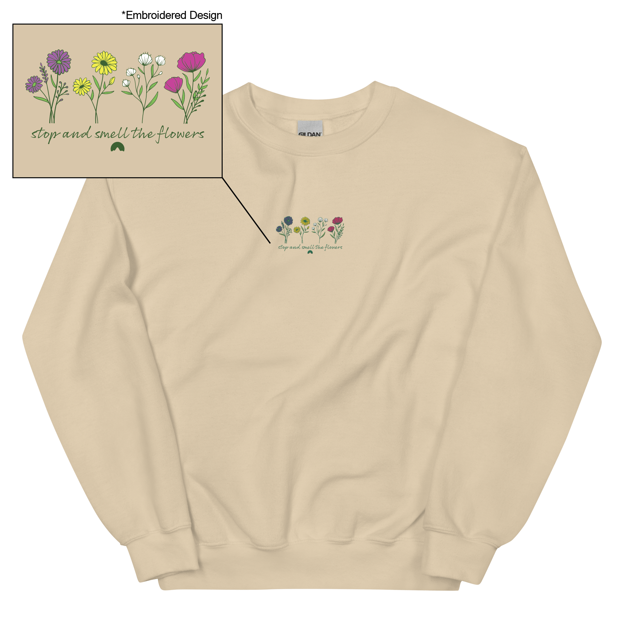 Smell the Flowers Sweatshirt