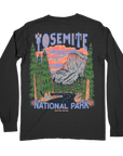 Yosemite National Park Long Sleeve (Black)