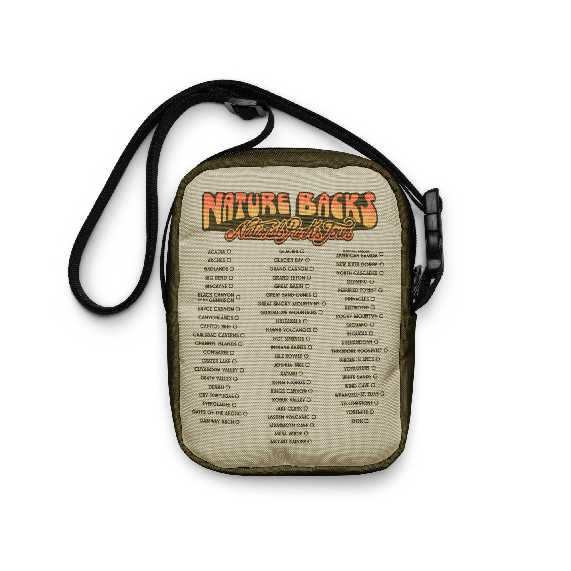 National Parks Tour - Crossbody Bag