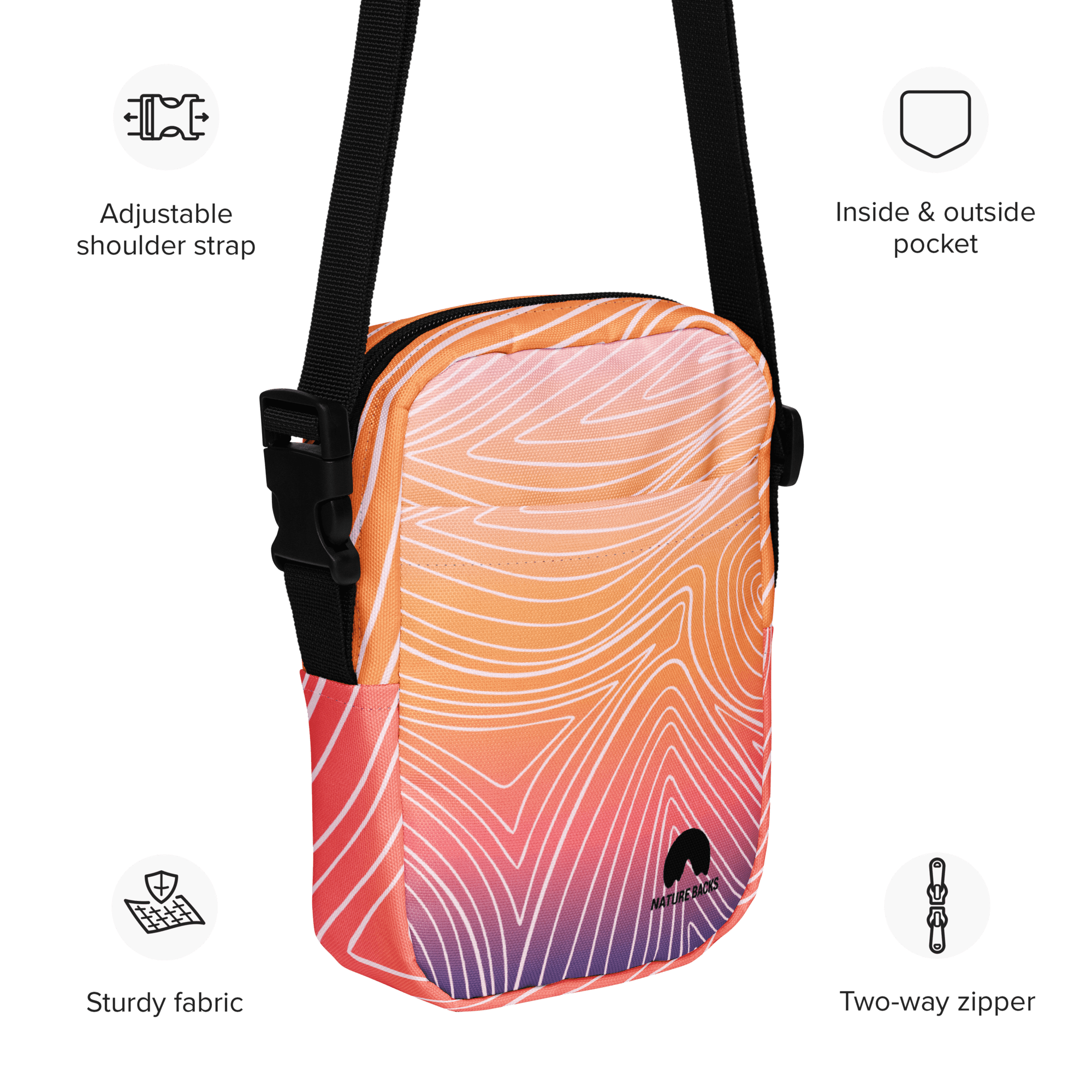 Topo Gradient - Crossbody Bag