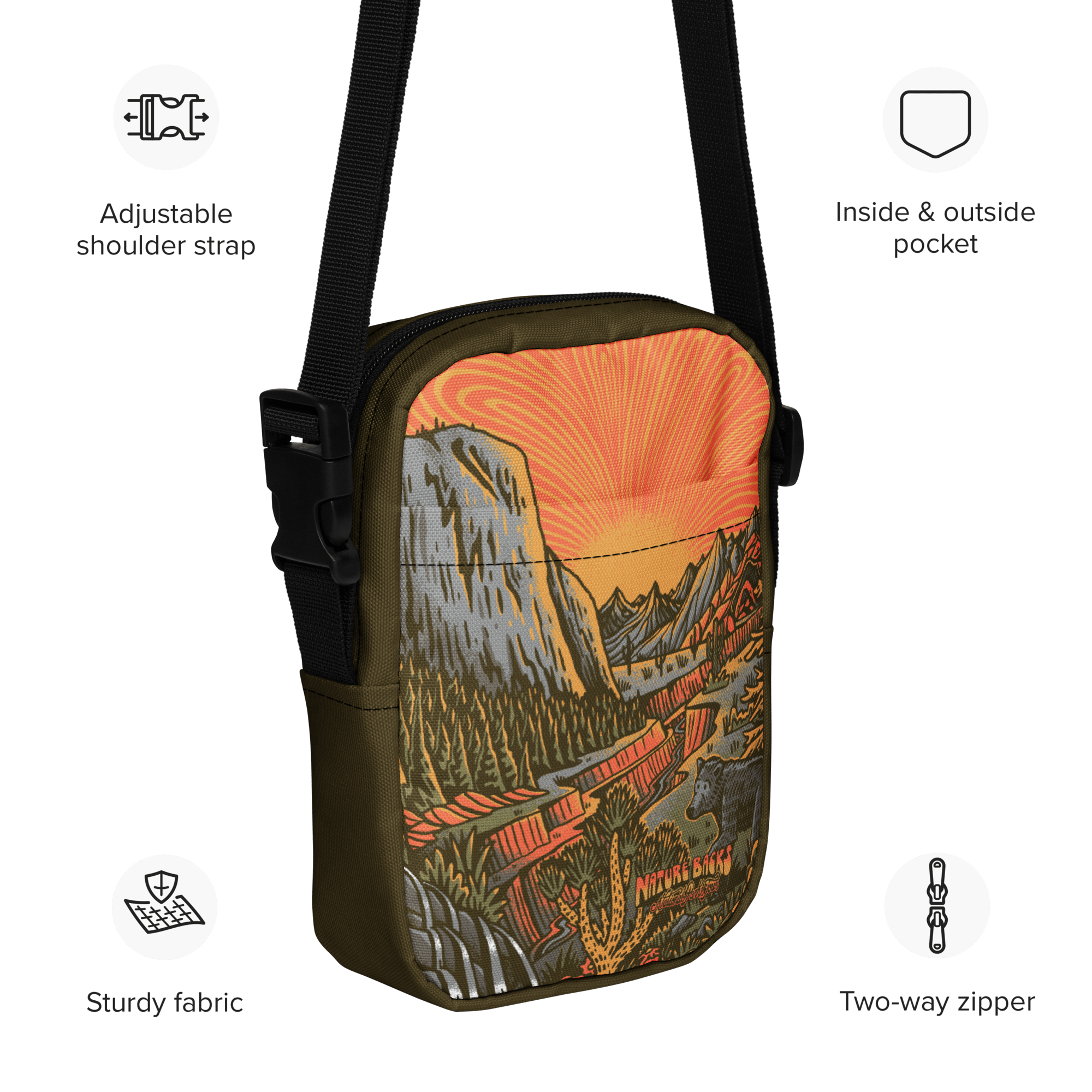 National Parks Tour - Crossbody Bag