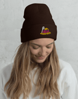 Sleepy Hollow Embroidered Cuffed Beanie