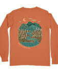 Nature Backs Comfort Colors Evergreen Harvest Long Sleeve T-Shirt | Nature-Inspired Design on Ultra-Soft Fabric