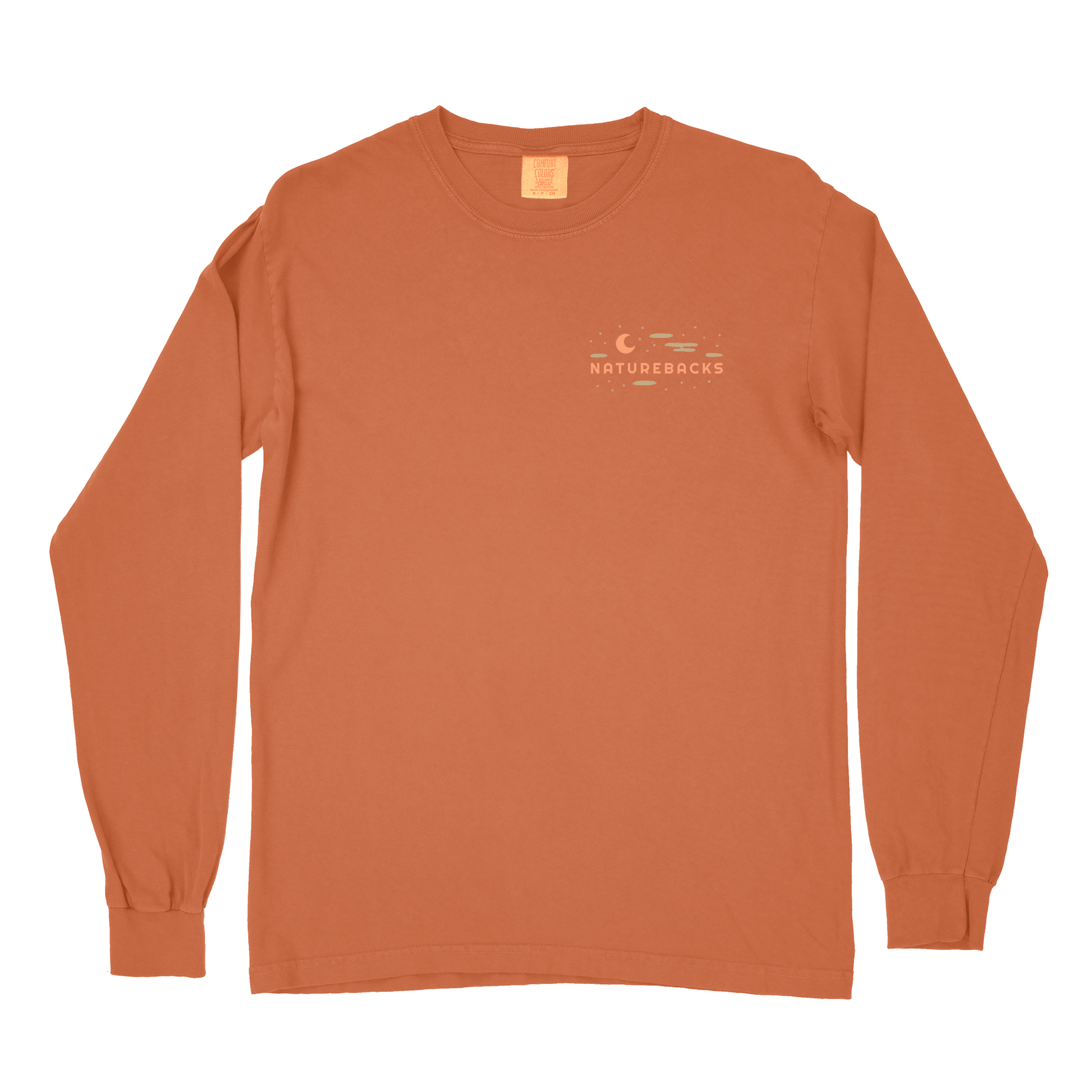 Nature Backs Comfort Colors Evergreen Harvest Long Sleeve T-Shirt | Nature-Inspired Design on Ultra-Soft Fabric