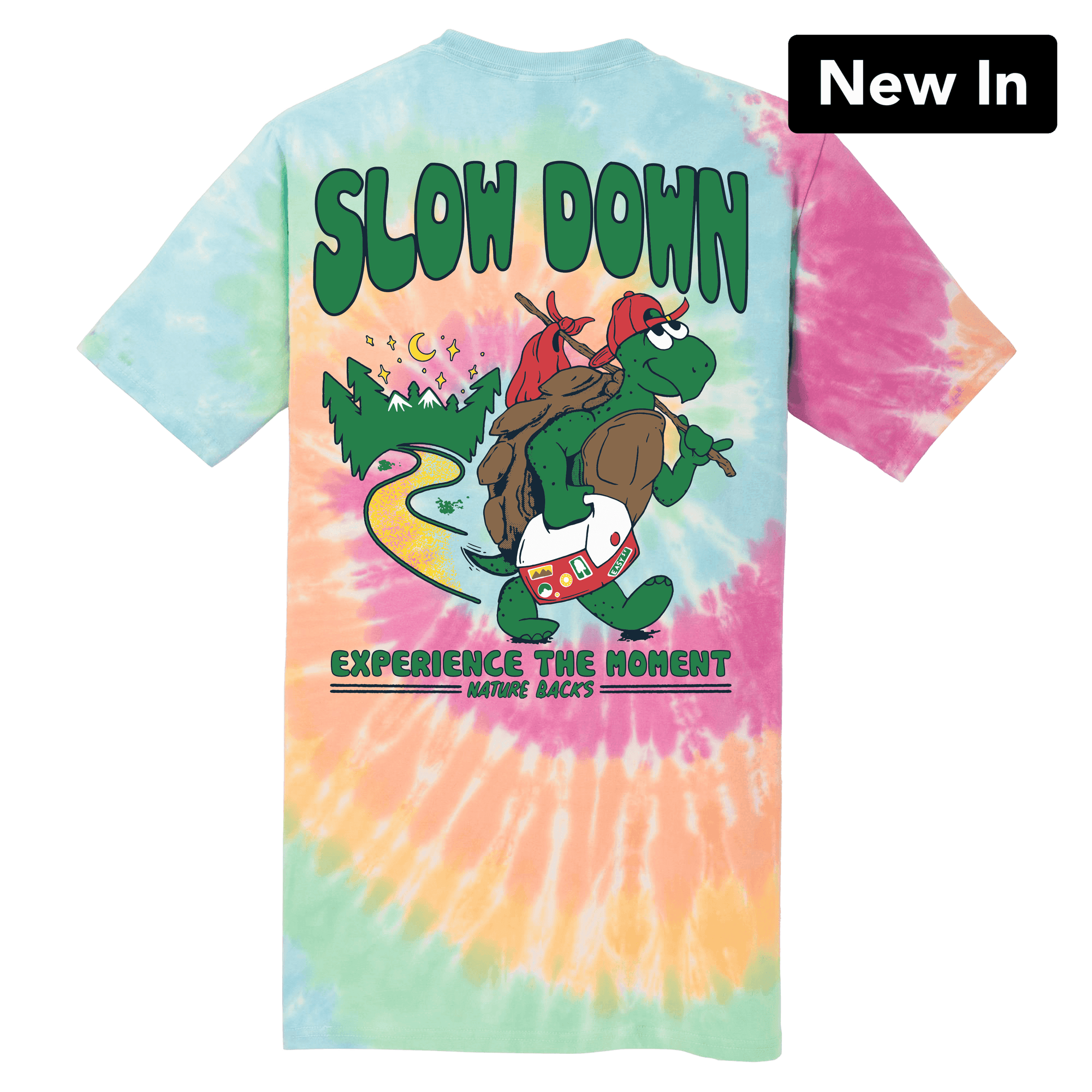 Slow Down - Rainbow Tie Dye