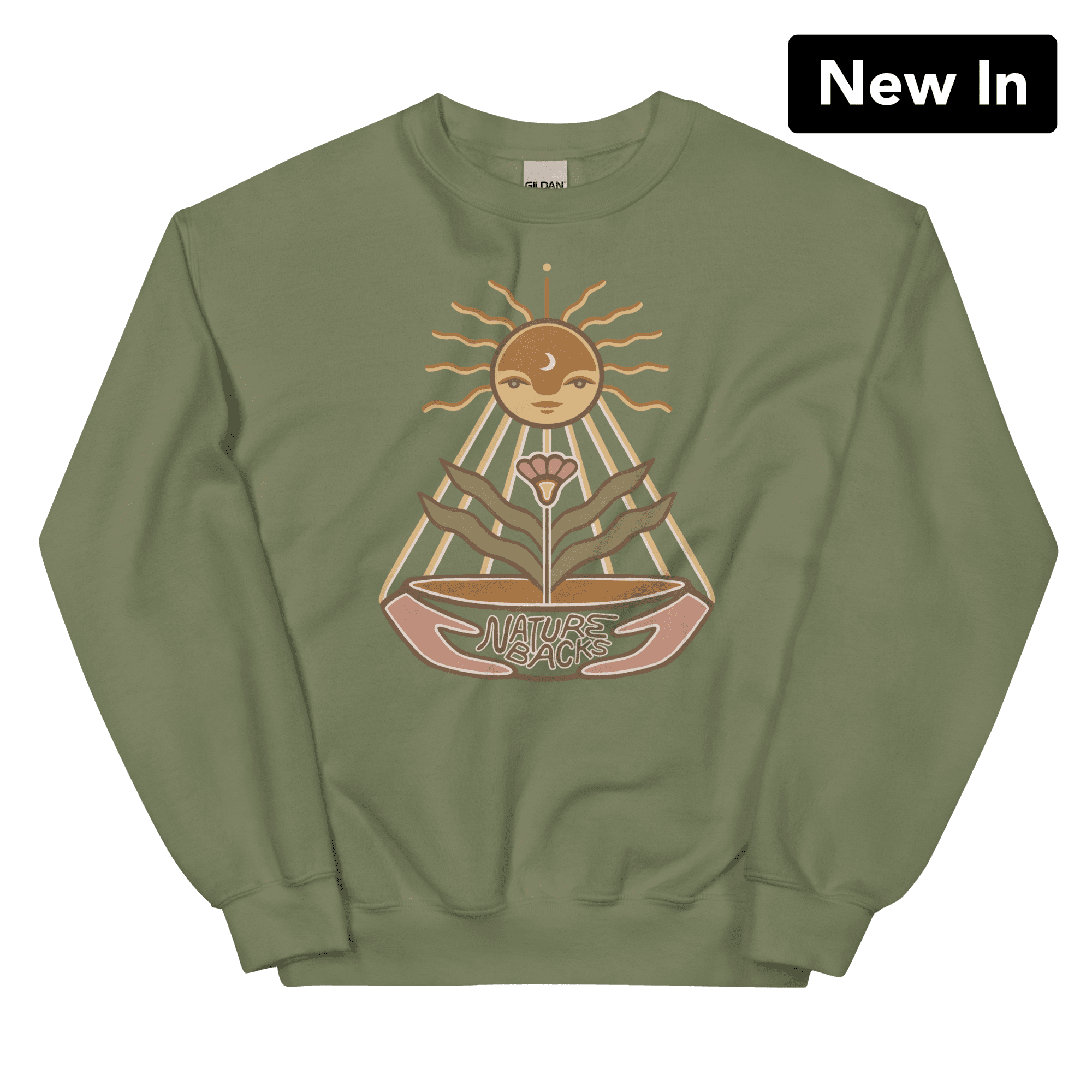 Flower Beam Sweatshirt