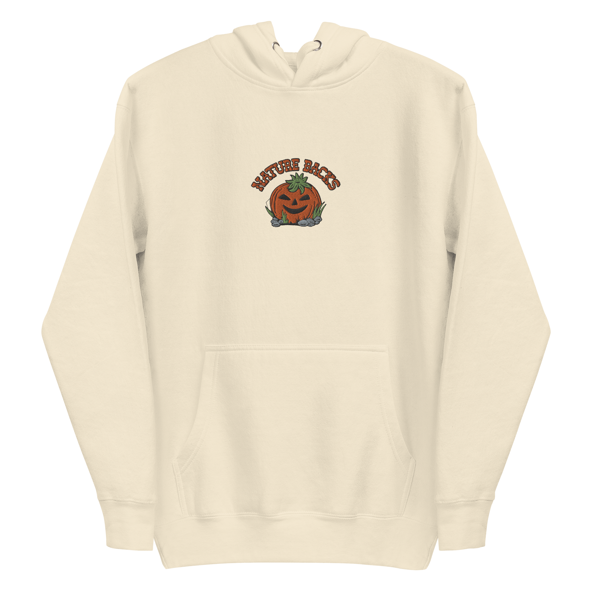 Jackolantern Embroidered  Hoodie