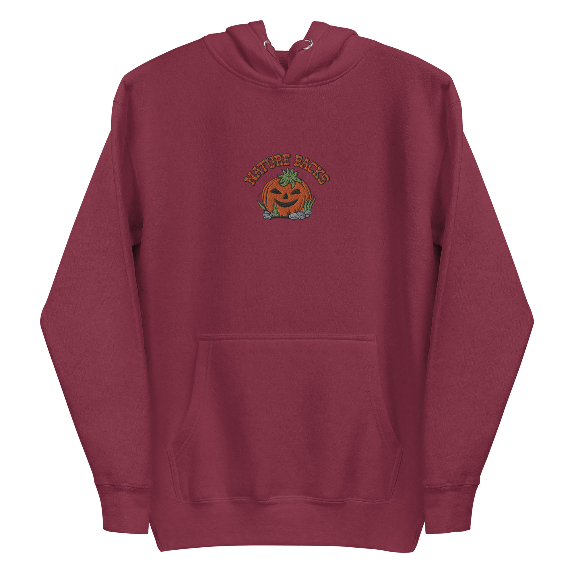 Jackolantern Embroidered  Hoodie