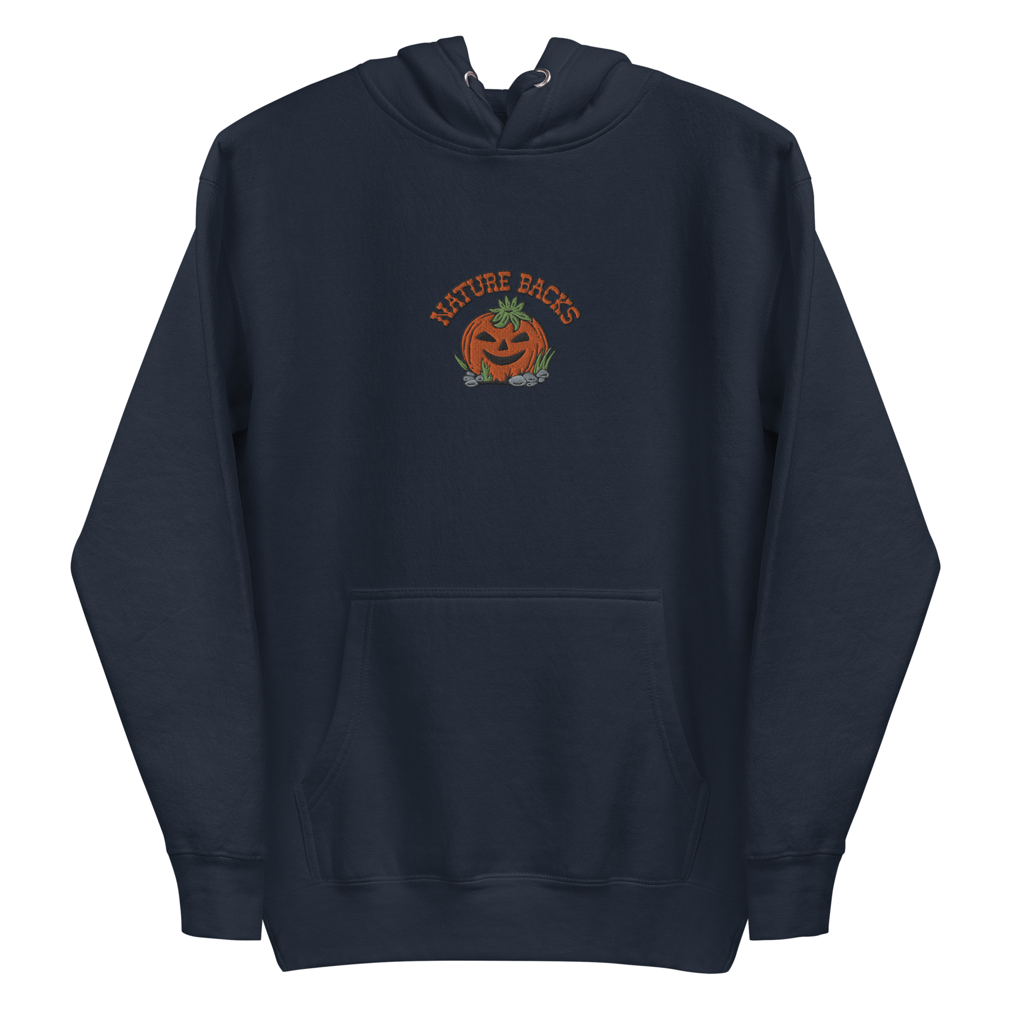 Jackolantern Embroidered  Hoodie