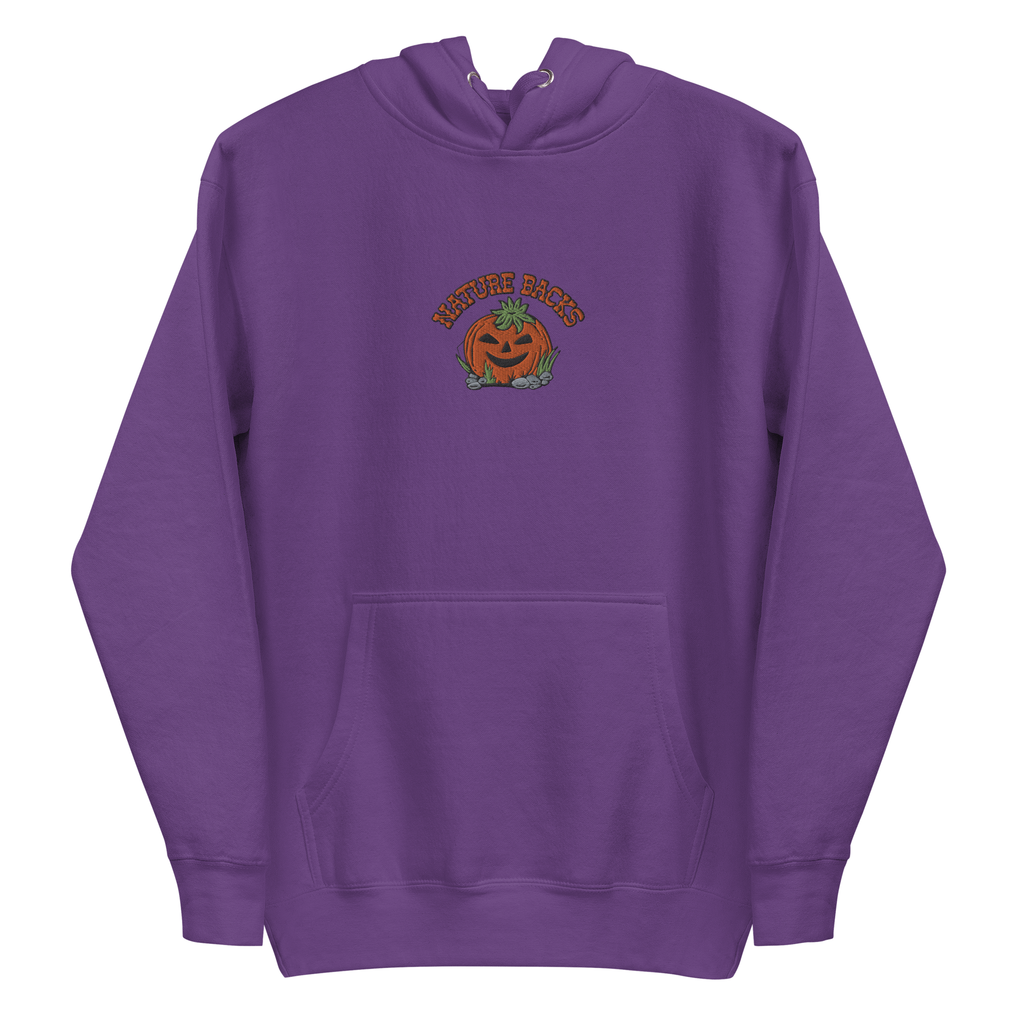 Jackolantern Embroidered  Hoodie