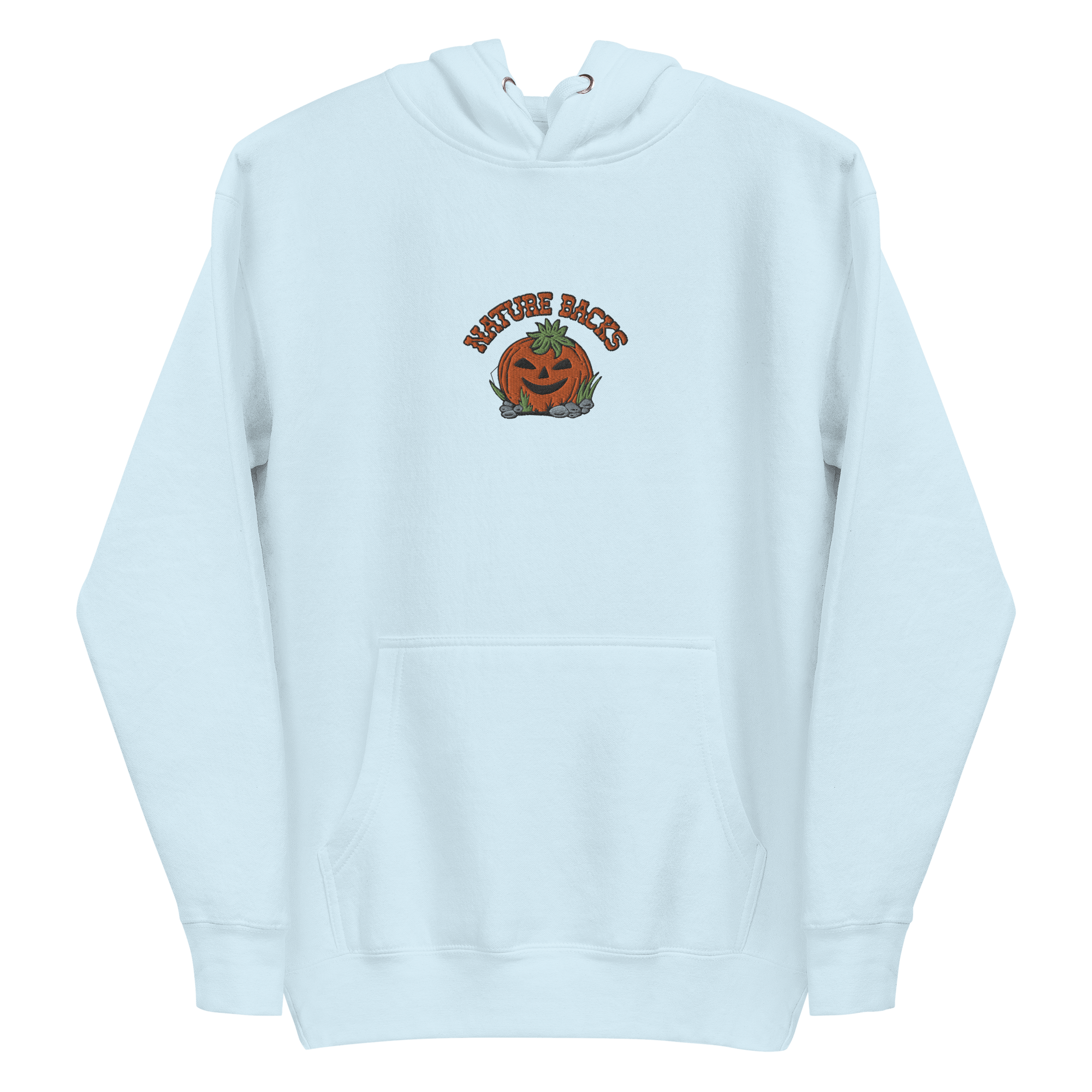 Jackolantern Embroidered  Hoodie