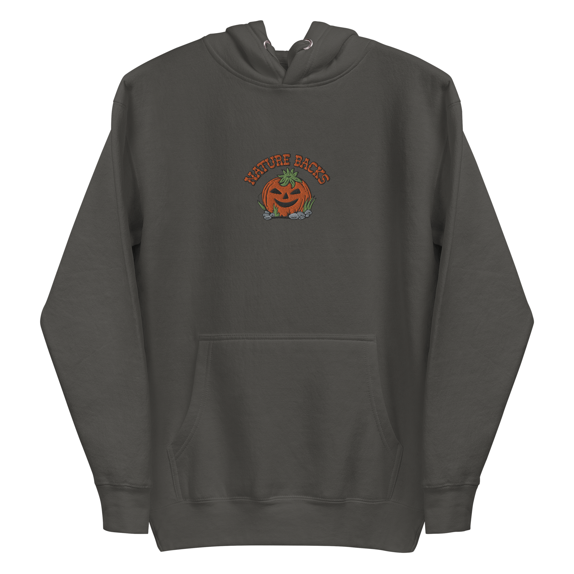 Jackolantern Embroidered  Hoodie