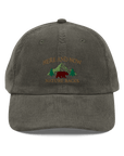 Here and Now Embroidered Corduroy Cap